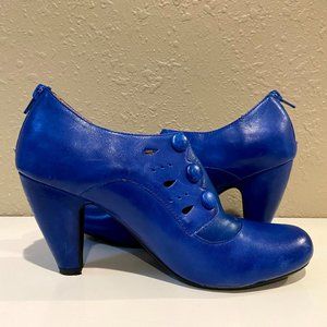 Miz Mooz Sylvia Cobalt booties